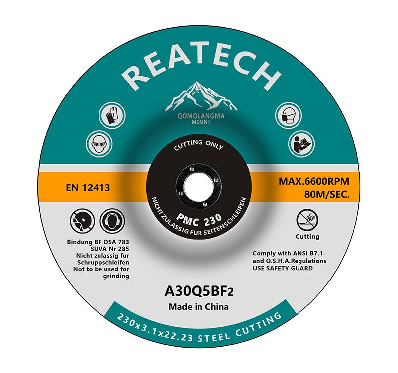 T42A Brown Corundum Cutting And Grinding Wheels