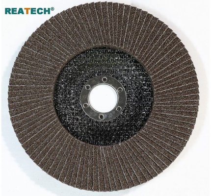 A Brown Aluminum Oxide Flap Discs