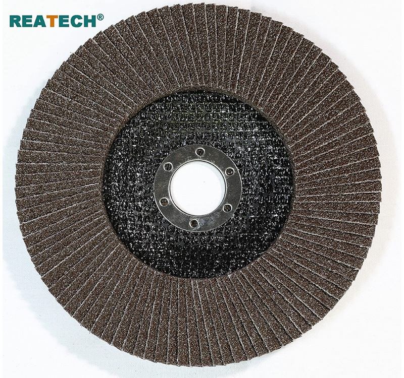 A Brown Aluminum Oxide Flap Discs