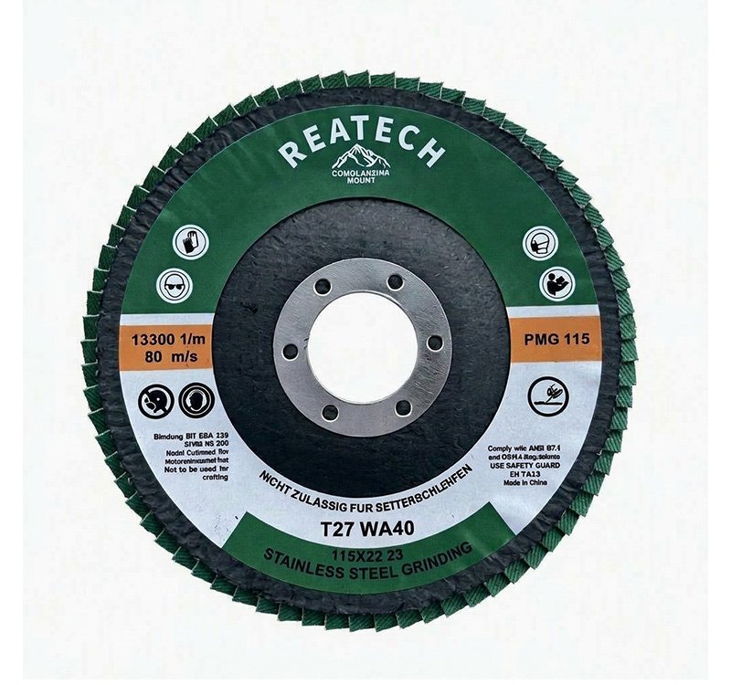 T27WA White Aluminum Oxide Flap Discs
