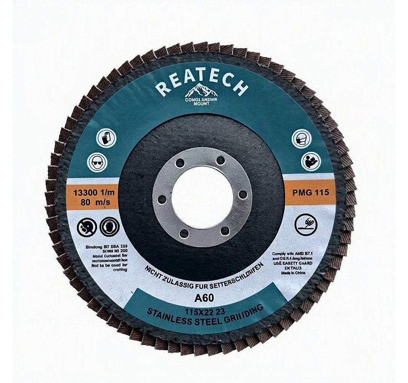 A Brown Aluminum Oxide Flap Discs
