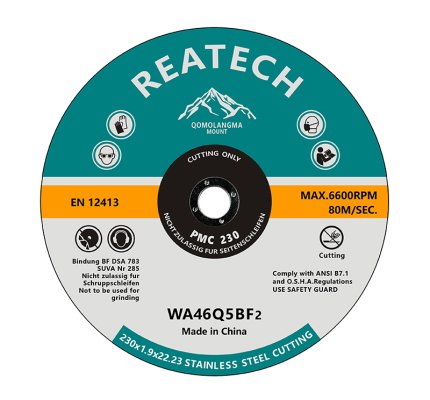 T41WA White Fused Alumina Cutting Wheels