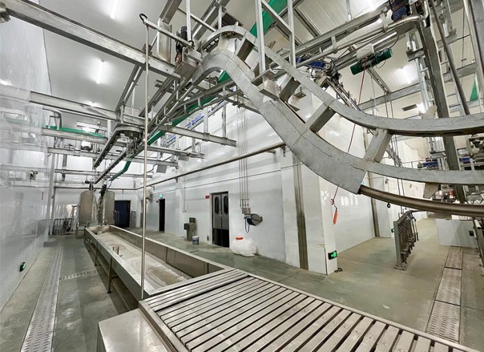 Bleeding Conveyor