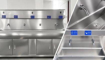 Hand Washing and Disinfection Station Setup for HACCP-Compliant Slaughter Facilities