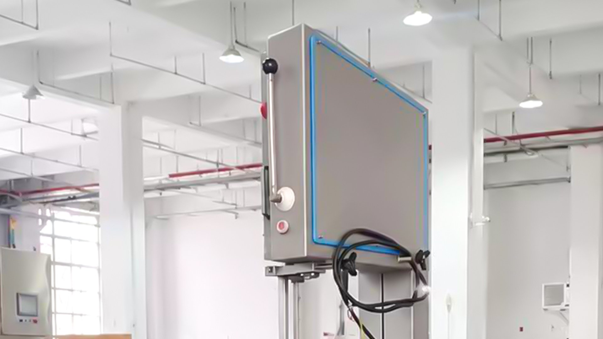 Henger Global meat bone saw machine safety stop switch sensor and waterproof socket detail