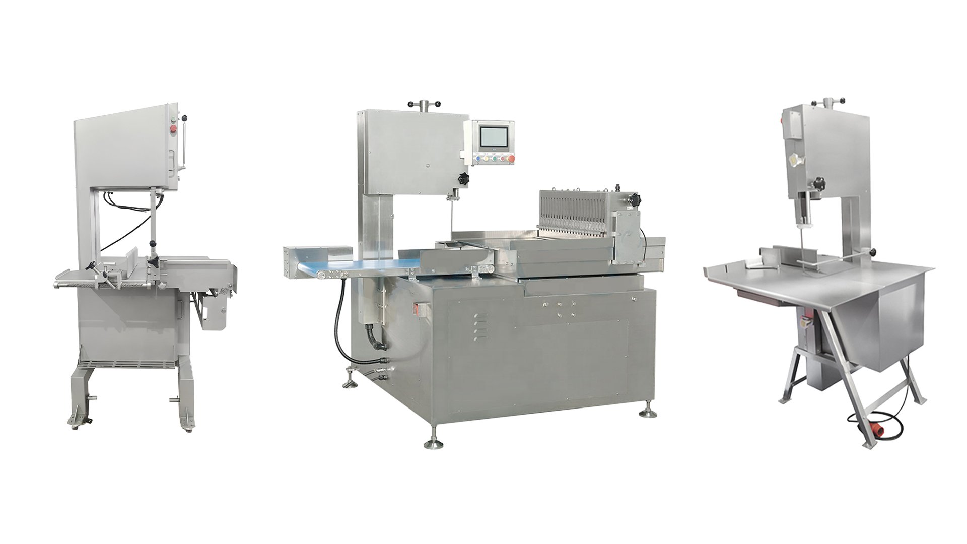 SUS304 Henger Global HE-series meat bone saw machine for frozen meat and bone cutting