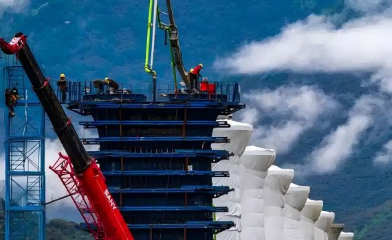 Special-shaped Pier Formwork