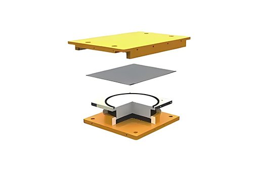 What are fixed bearings on bridges? Aren't plate rubber bearings supposed to be the same, without distinction between fixed and movable bearings?
