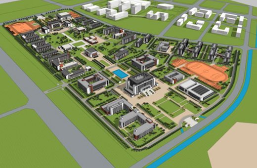 Xinjiang Bayingolin Mongolian Autonomous Prefecture Health School New Campus Construction Project (Phase II)