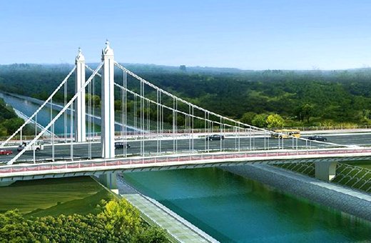 Longhai Road crosses the South to North Water Diversion Project