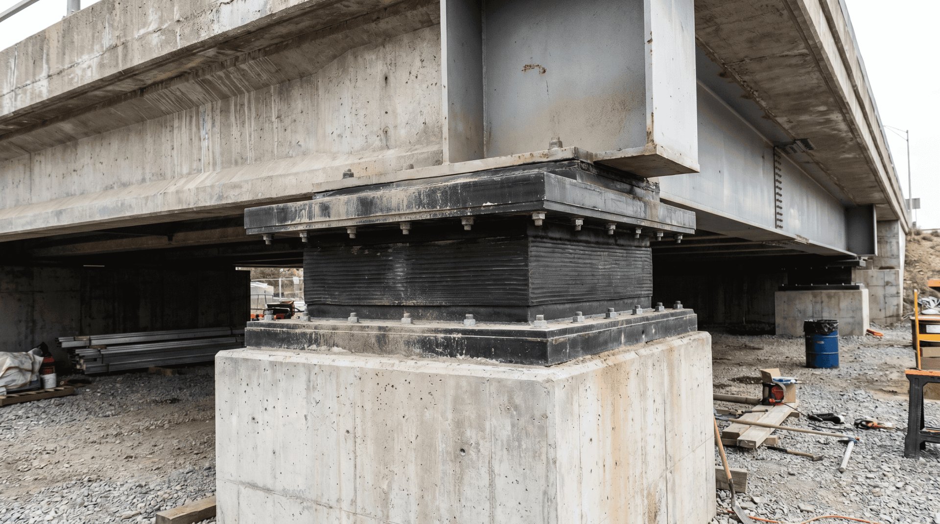 Lead Rubber Bearing (LRB) Manufacturer | Seismic Isolation for Bridges