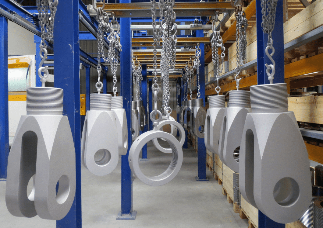 In-house manufacturing of cable anchorage systems at Bridgent production facility