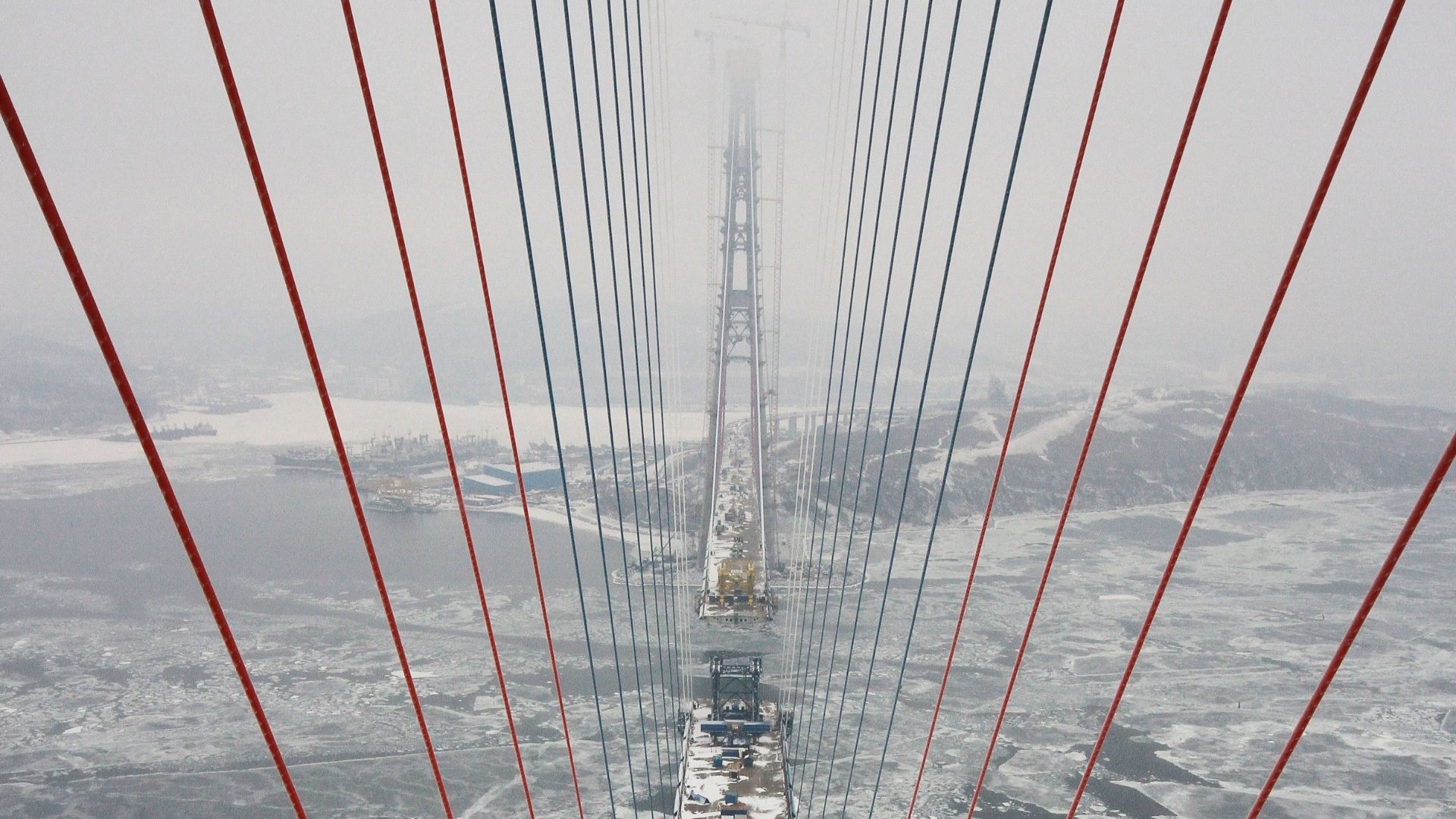 Russky Island cable-stayed bridge, Russia