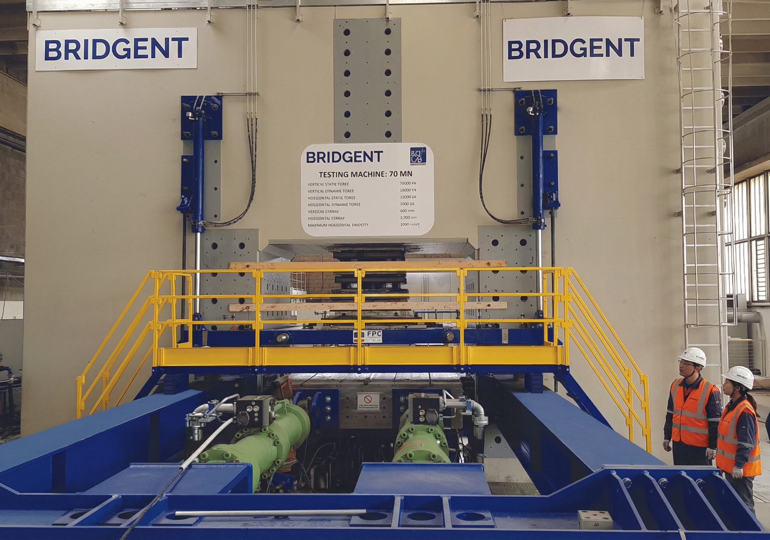 Seismic device manufacturing and quality testing — Bridgent production facility