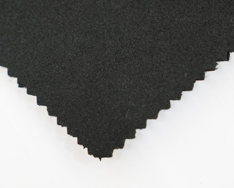 Black Suede Safety Leather