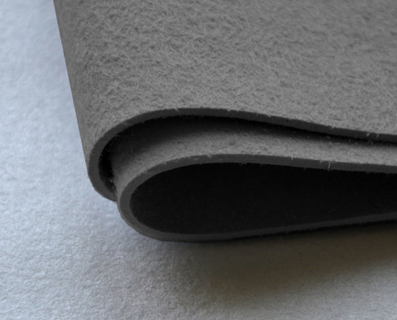 Gray Microfiber Base Fabric