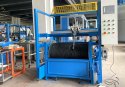 Weather strip automatic coiling machine