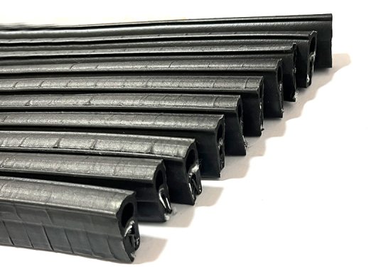 Conductive fabric covered strips