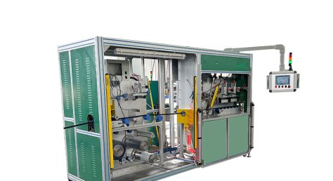 Will the temperature of the tape applying machine burn people?