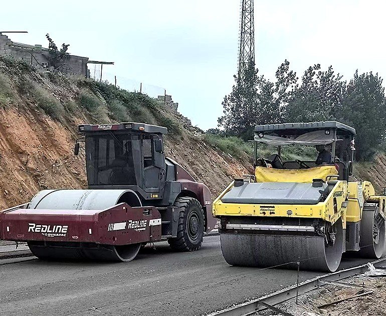 Used Dynapac Road Roller