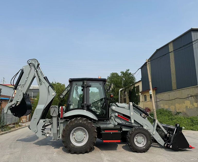 Farm Backhoe Loader