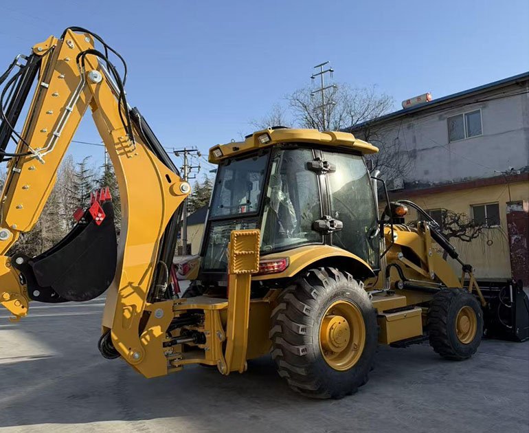 CE Certified Backhoe Loader