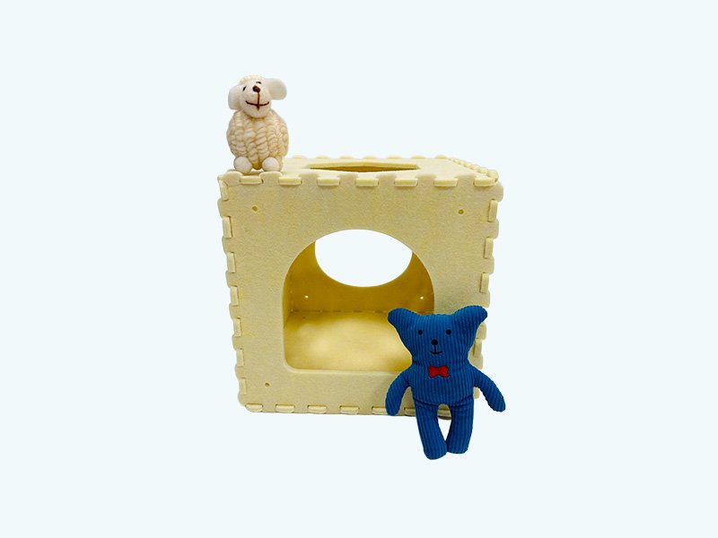 Custom Shape Cat Condo, Pet Hideout And Play Cube