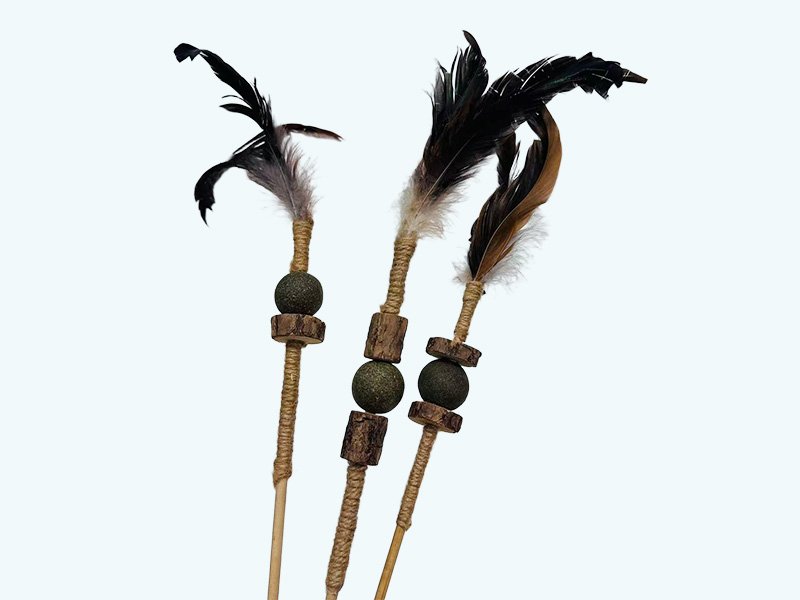 Cat Toy With Feather