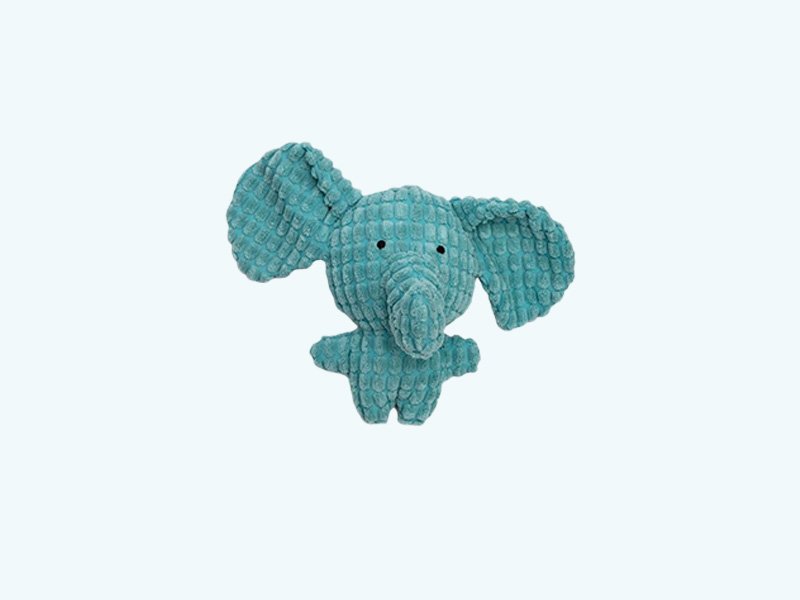 Corn Plush Squeaky Animal Dog Toy-Elephant Plush Toy