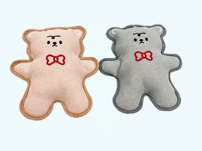 Gingerbread Man Dog Toy 