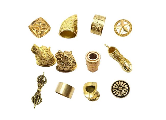 Brass jewelry