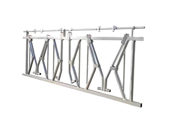 Hot-dip galvanized cattle pen