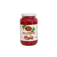 Firm red cherries for desserts
