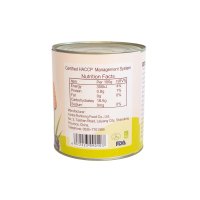 3000g natural black pitted cherries in can