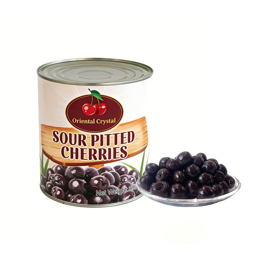 3000g pitted canned sour cherries