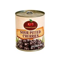 Industrial canned sour cherries 850g