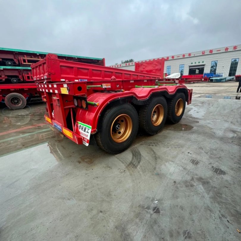 Multi-Purpose Skeletal Semi-Trailer for Safe and Reliable Hauling