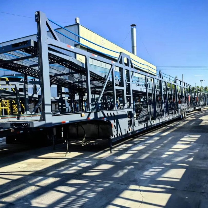 Super Strong Steel Transport Vehicle Semi-Trailer