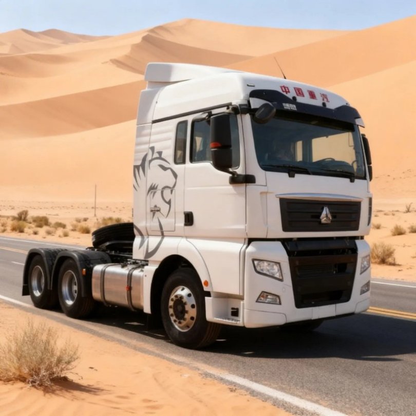 Urban Delivery Beast: HOWO Diesel Truck with Spacious Day Cab
