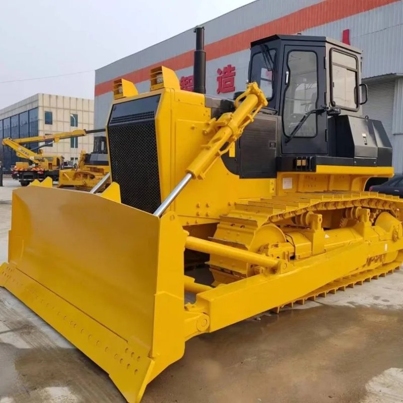 Inexpensive Hexahedral Cab High Torque Crawler Bulldozer Td17t-5