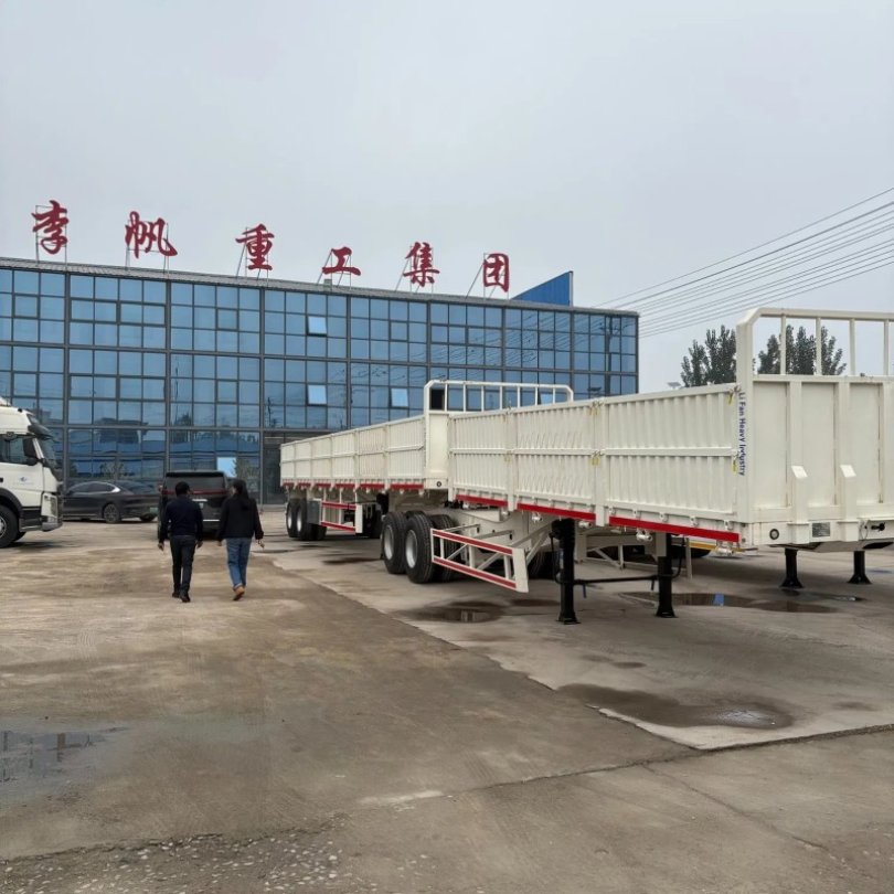 40FT Container-Compatible Side Wall Semi-Trailer for Logistics
