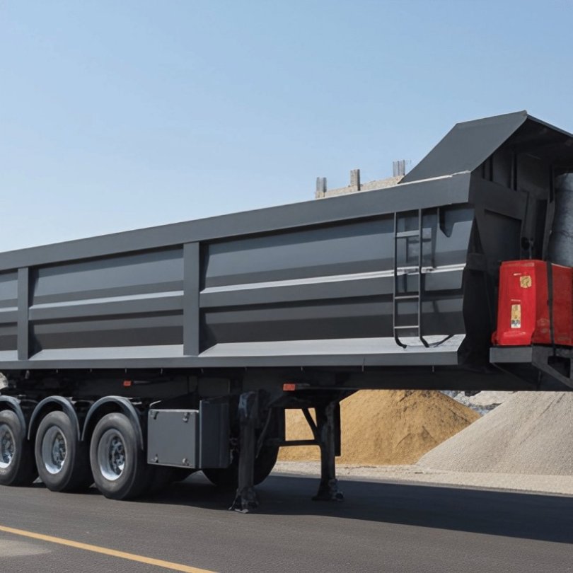 Lightweight Rear Dump Semi-Trailer 