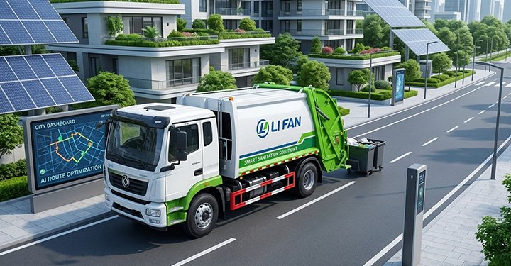 Smart Urbanization: Li Fan Heavy Industry Introduces Next-Gen Municipal Sanitation Trucks
