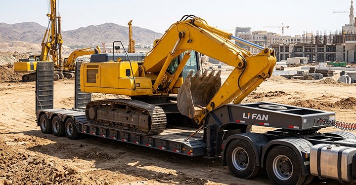 Li Fan Heavy Industry Sets New Standards in Heavy Machinery Transport with Advanced Low Bed Trailers