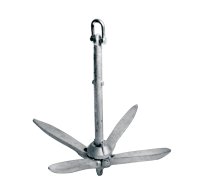 Draggen Folding Anchor, B Type, H.D.GALV