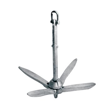 Draggen Folding Anchor, B Type, H.D.GALV