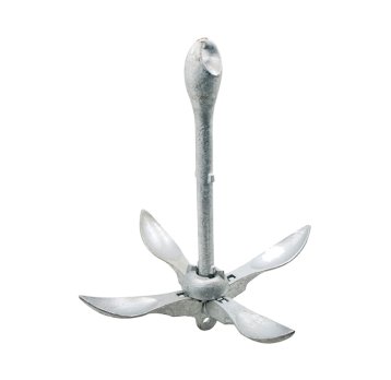 Folding Anchor, A Type, H.D.GALV