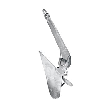 Plough Anchor, H.D.GALV. Lead Filled