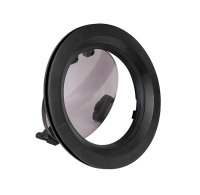 Black Round Portlight, Aluminium
