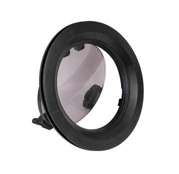 Black Round Portlight, Aluminium